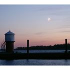 Moon over Glückstadt