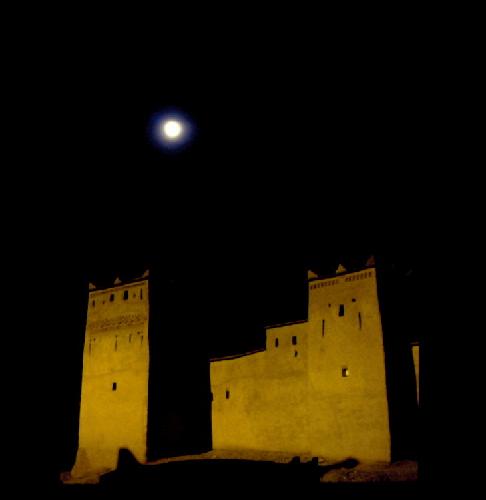 Moon over Kasbha