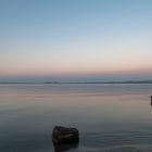 Moon over Lake Bolsena