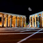 Moon over Luxor Temple