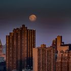 Moon over Manhattan