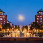 Moon Over Mannheim. Augustaanlage