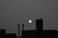 Moon over New York