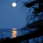 Moon over Nova Scotia