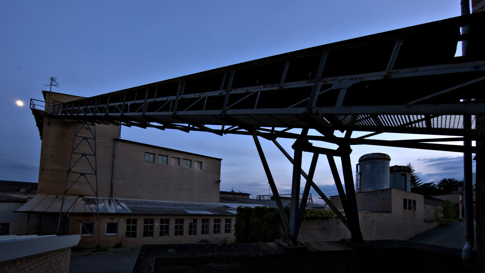 Moon over old factory 2