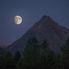 Moon over Saas.Fee