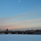 Moon over St. Petersburg