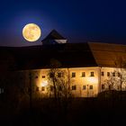 moon over the castle