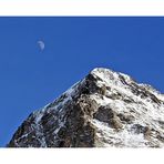 Moon over the Eiger