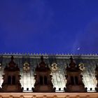 Moon over the Hamburger Rathaus