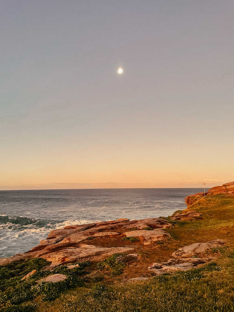 Moon over the Ocean