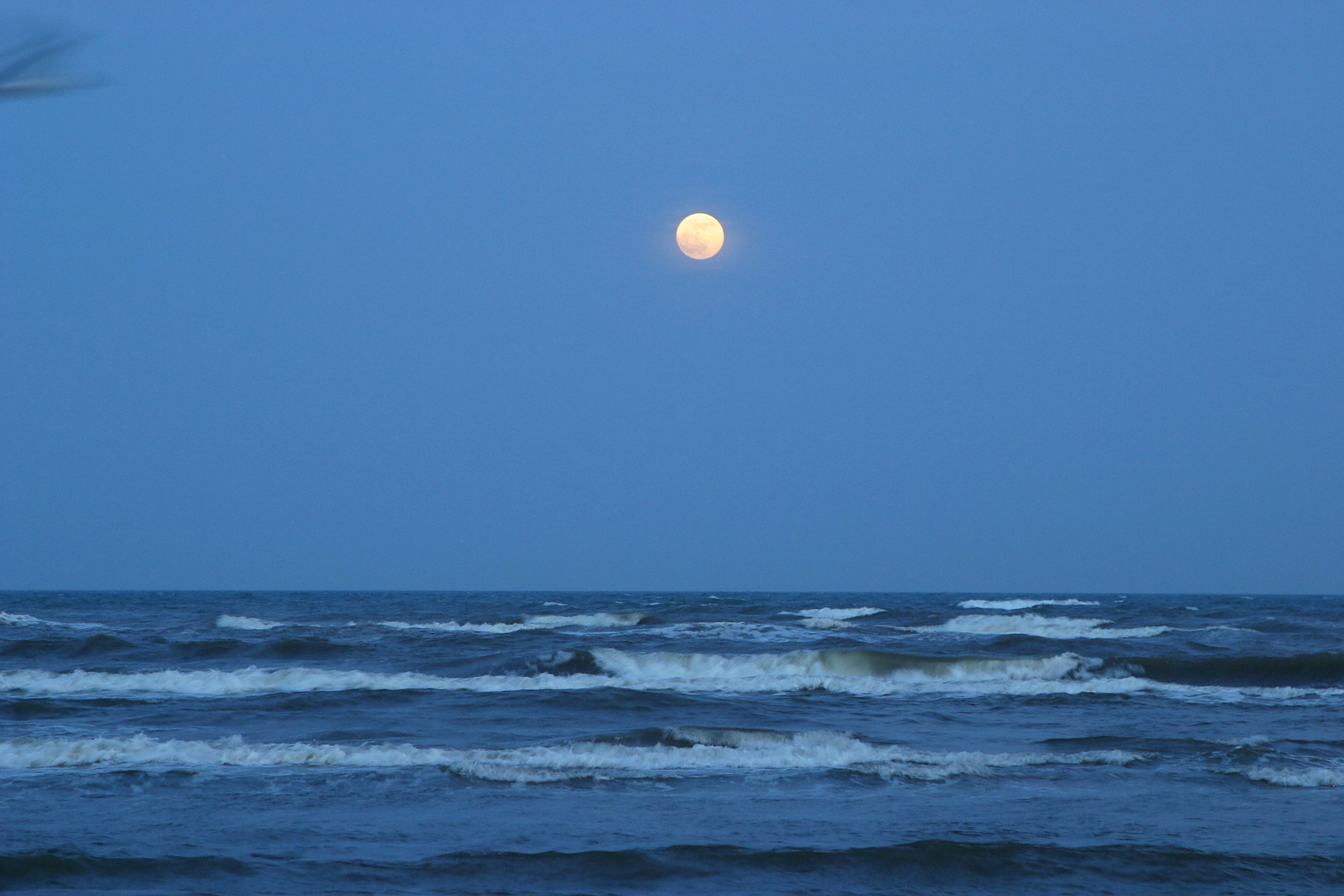 Moon over the Sea