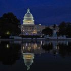 Moon over Washington