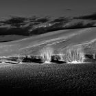 Moon over White Sands