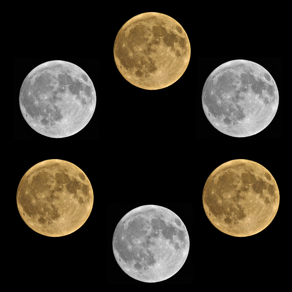 Moon rotation