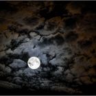 Moon through the clouds 3