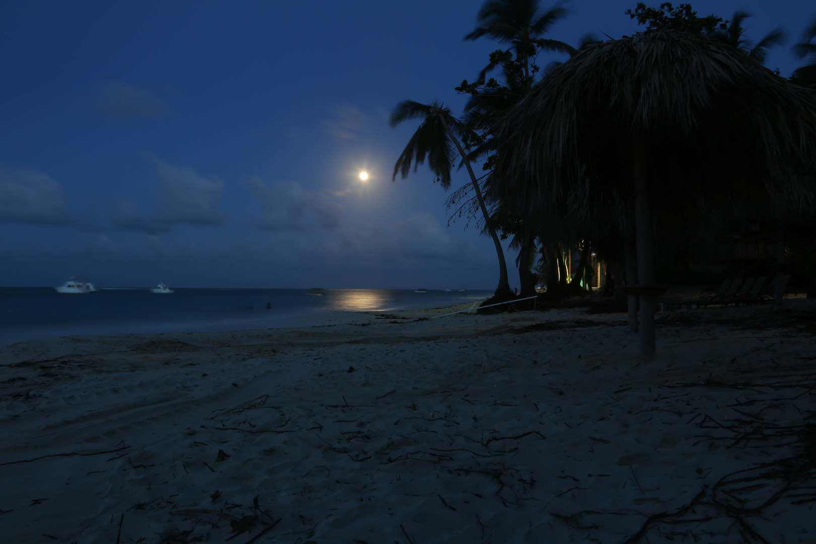 Moonlight at the Beach