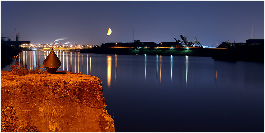 Moonlight - Duisburg Hafen