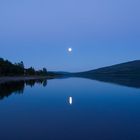 Moonlight over Åresjön(the Lake of Åre)