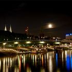 moonlight over the city