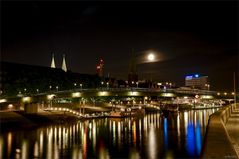 moonlight over the city