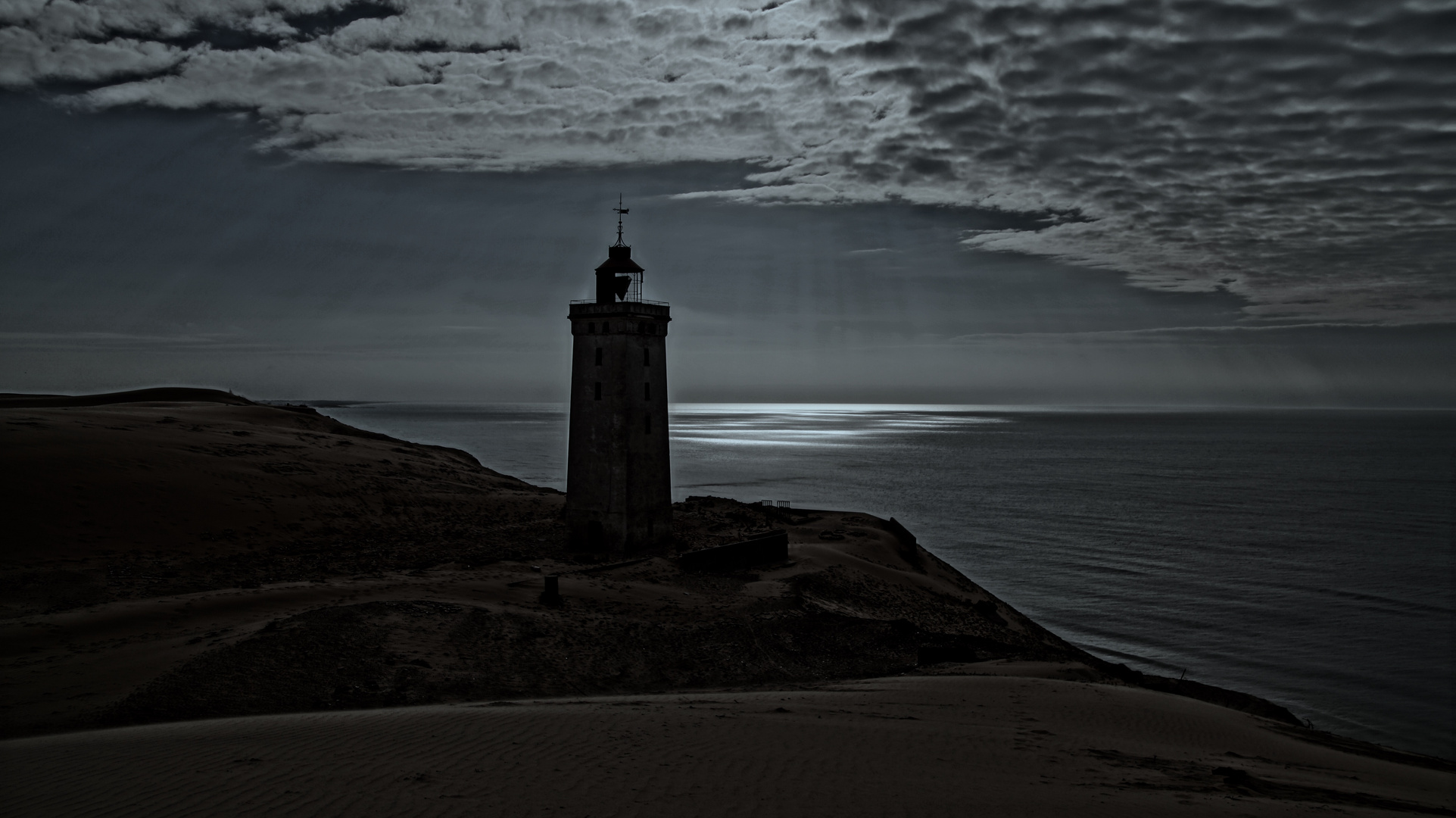 Moonlight Shadow of Rubjerg Knude Fyr 