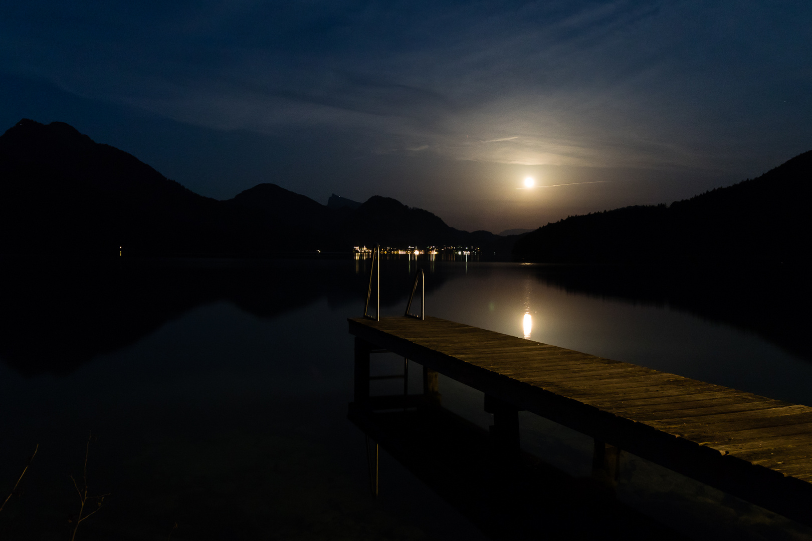 moonlight swimming