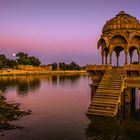 Moonrise at Gadsisar Lake