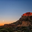 `Moonrise au Teide, Tenerife