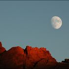 moonrise over Capitol Reef