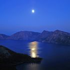 Moonrise Over Crater Lake