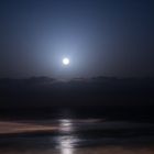 Moonrise Over The Atlanic Ocean