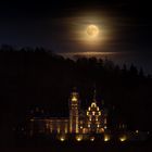 Moonrise Schloss Wolfsbrunnen