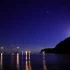 Moonset on Panarea