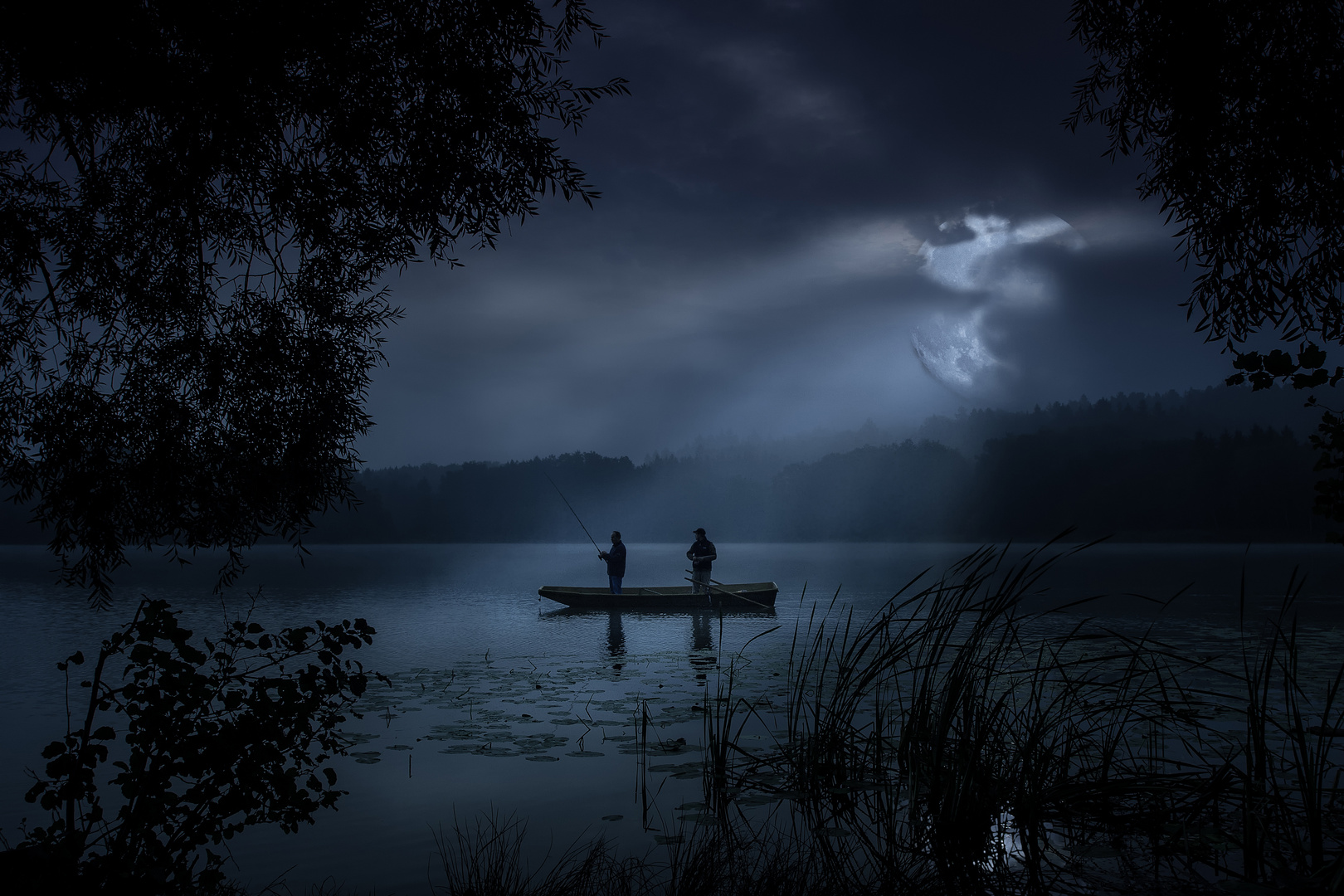 Moonshine Fishing