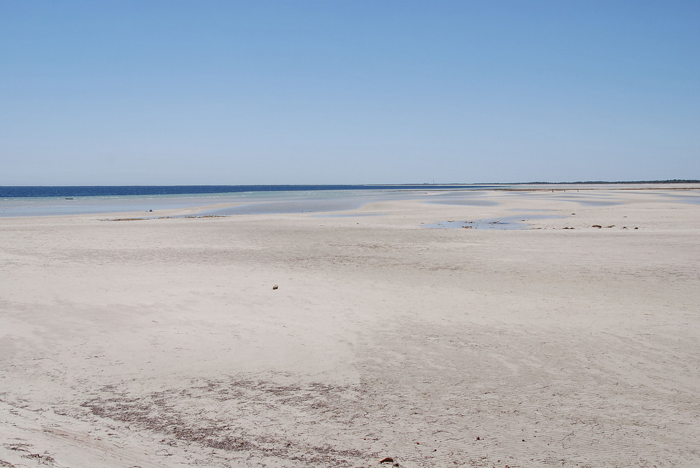 Moonta - Strand, Ebbe