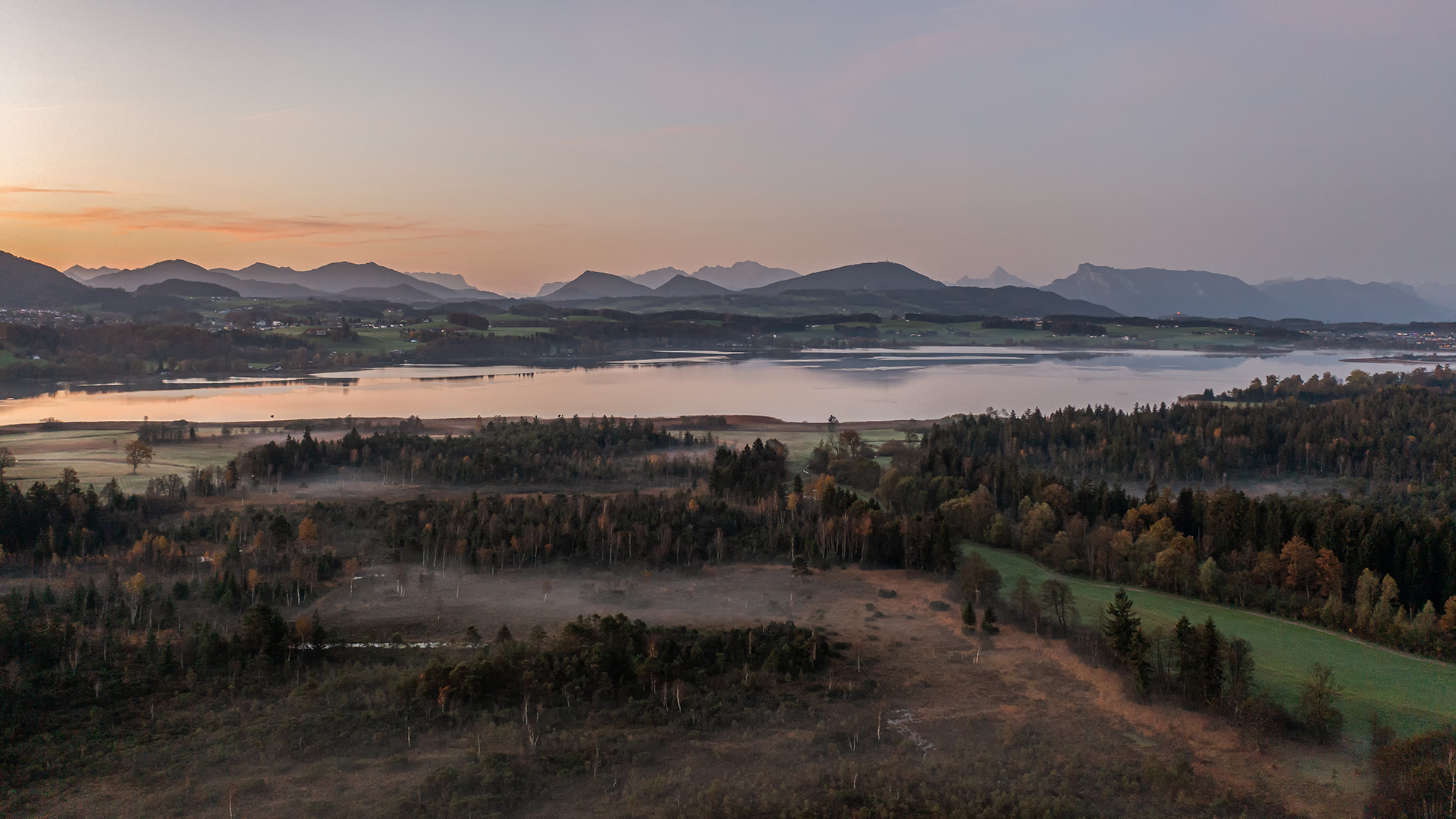 Moor, See und Berge, alles da!