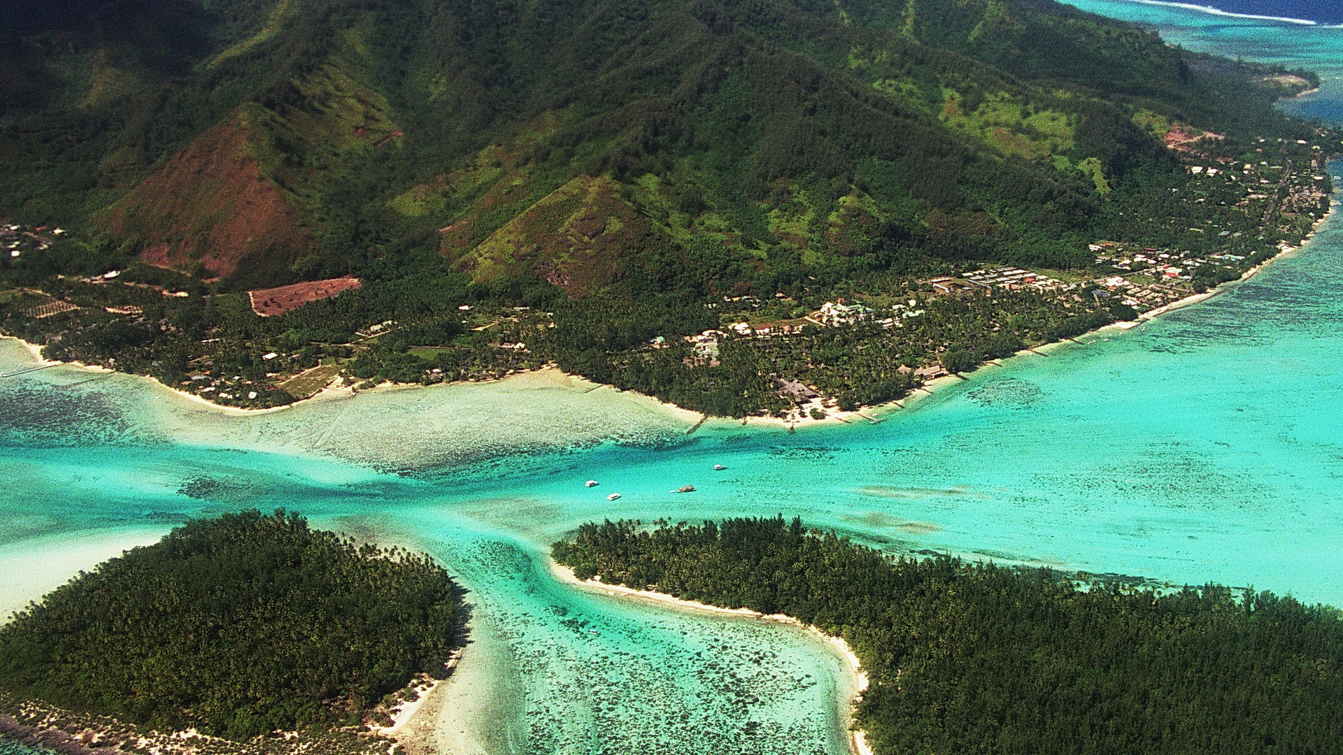 Moorea Anflug