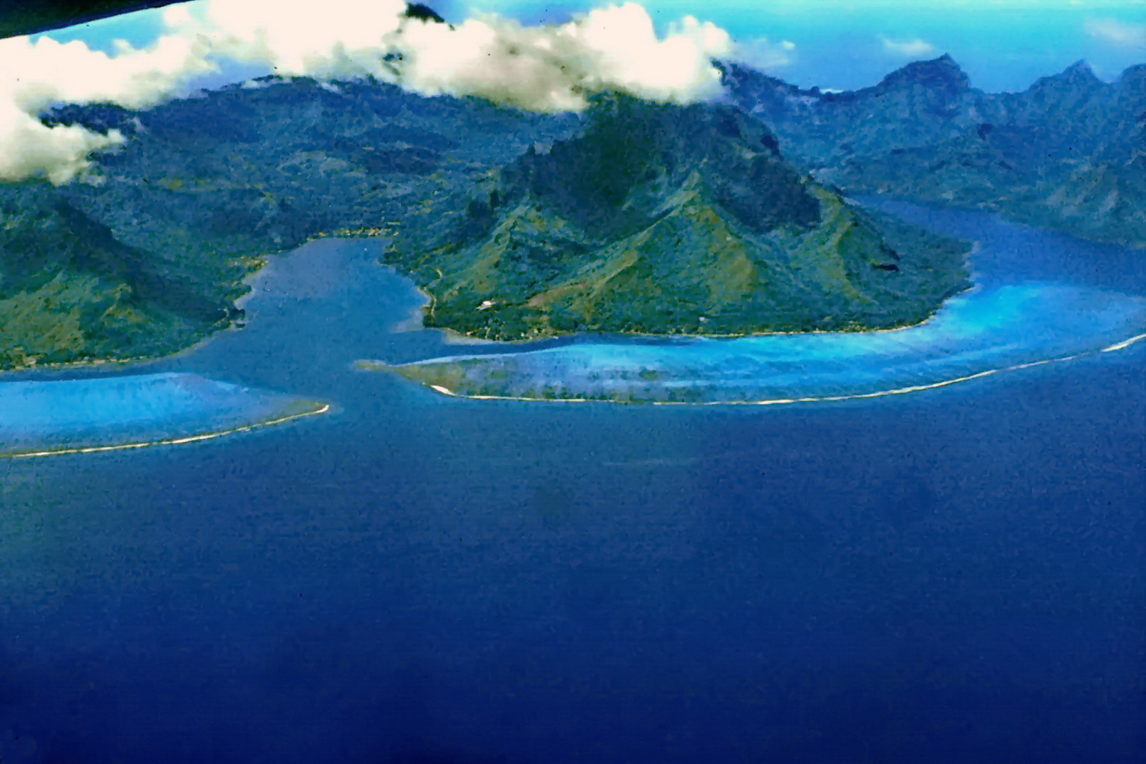 Moorea, Cook Bay  and D'Opunaho Bay