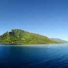 Moorea; Franz. Polynesien;Gesellschaftsinsel;Insel; Vulkaninsel;Saumriff;Riff;Meer,Stefan Senft;Berg