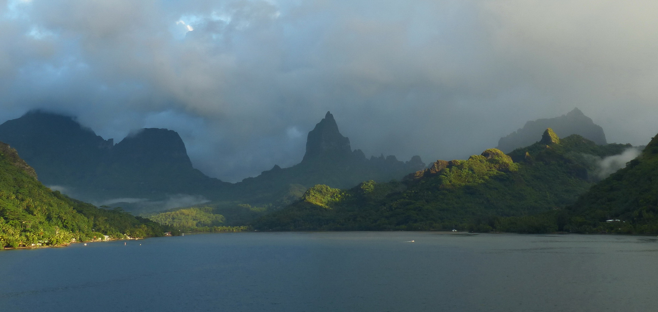 Moorea nach dem Sturrm