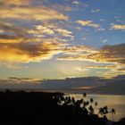 Moorea Sonnenaufgang / Lever du Soleil