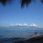 Moorea vue de Tahiti