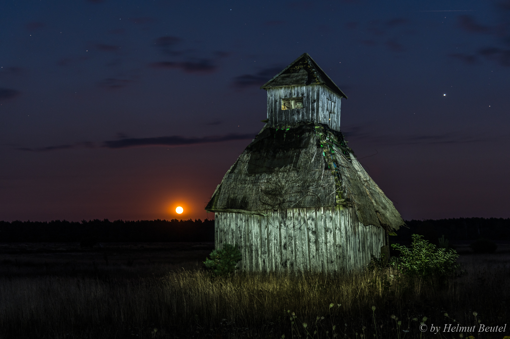 Moorkirche - der Mond ist aufgegangen