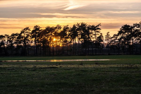 "Moorkirche" im Abendlicht