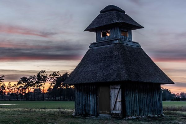 "Moorkirche" im Abendlicht