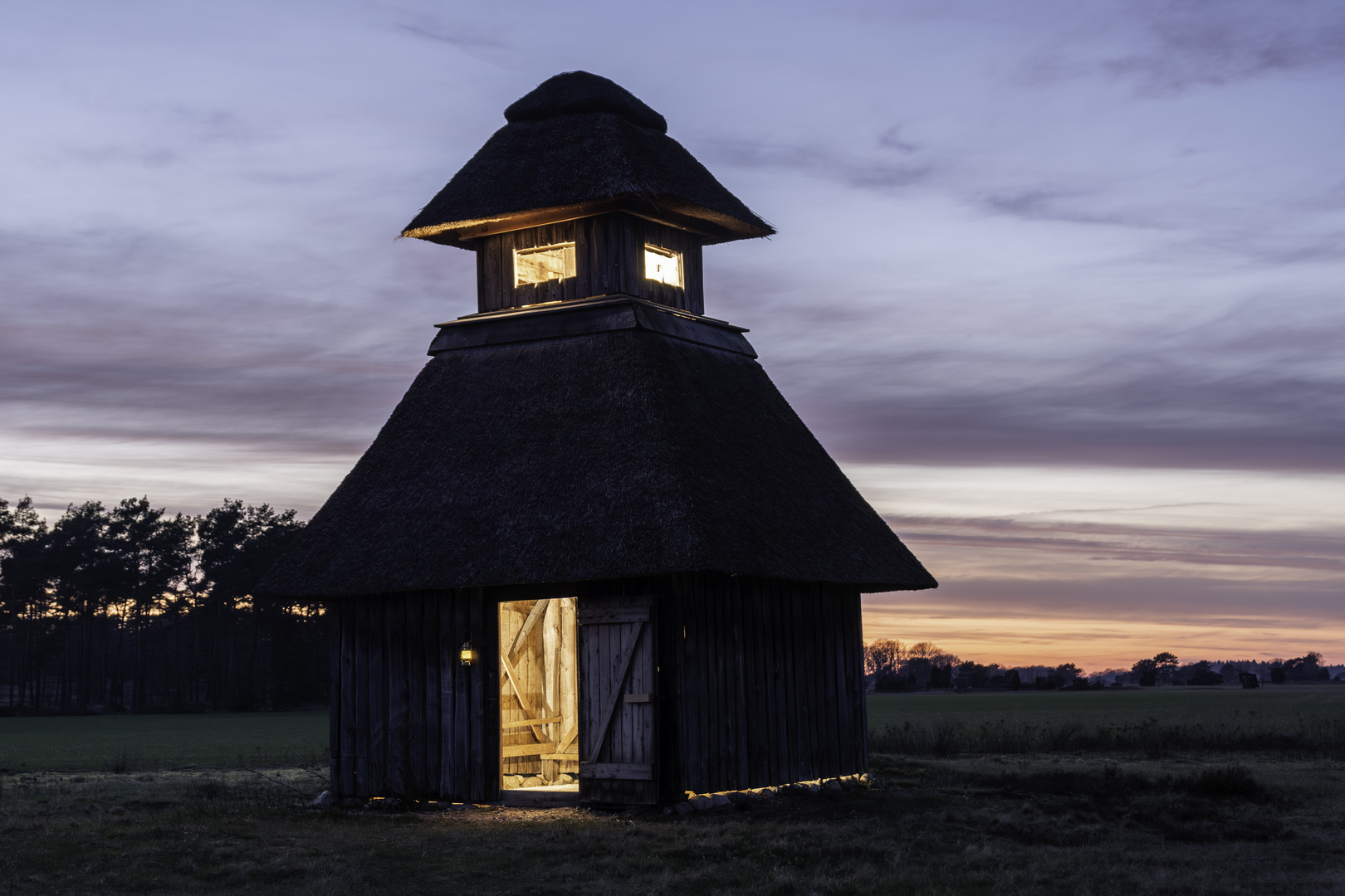 "Moorkirche" im Abendlicht