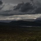 Moorlandschaft in der Nacht