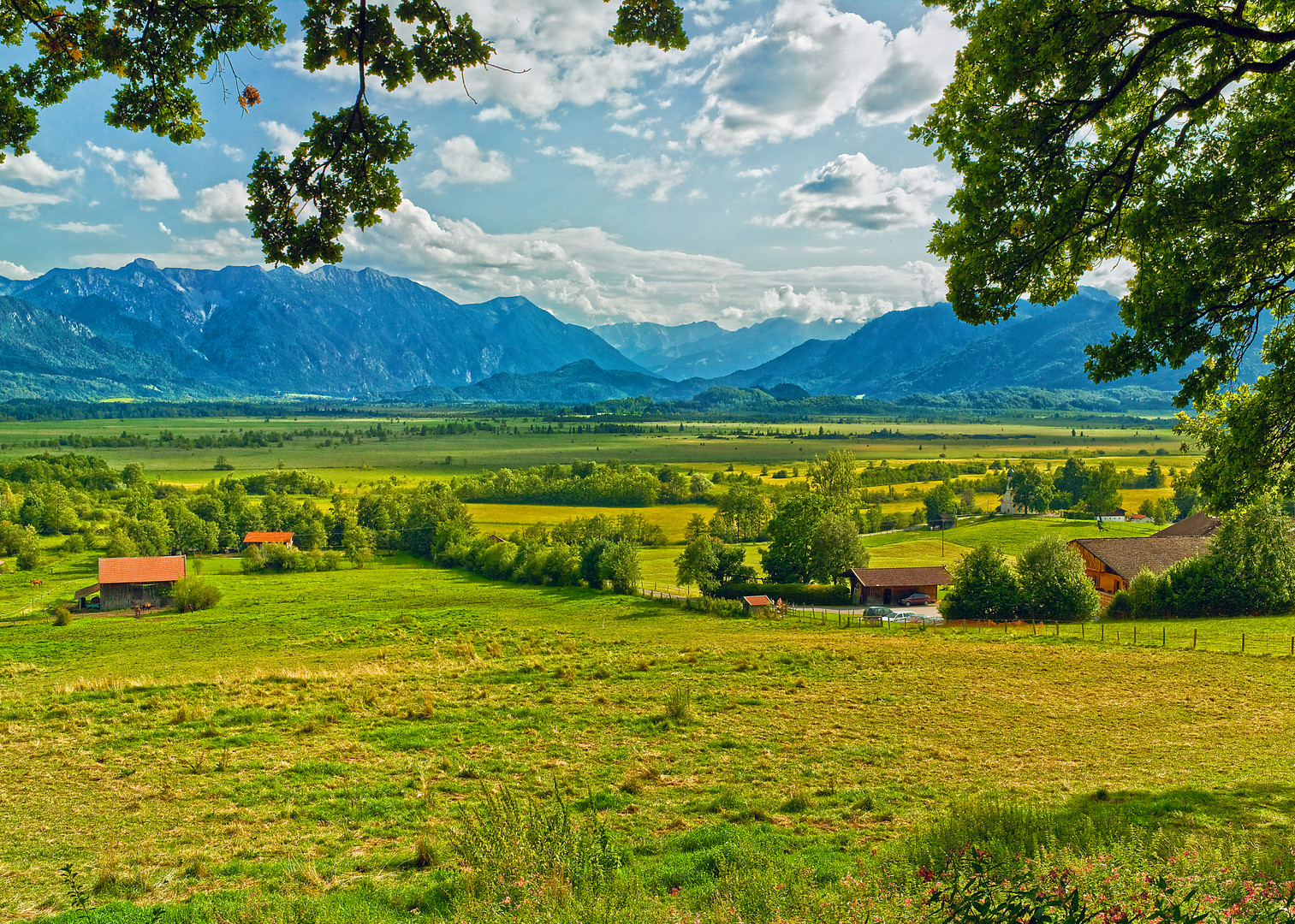 Moorlandschaft um Benediktbeuern