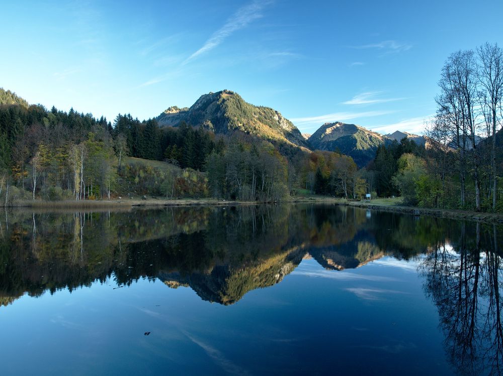 Moorweiher im Herbst